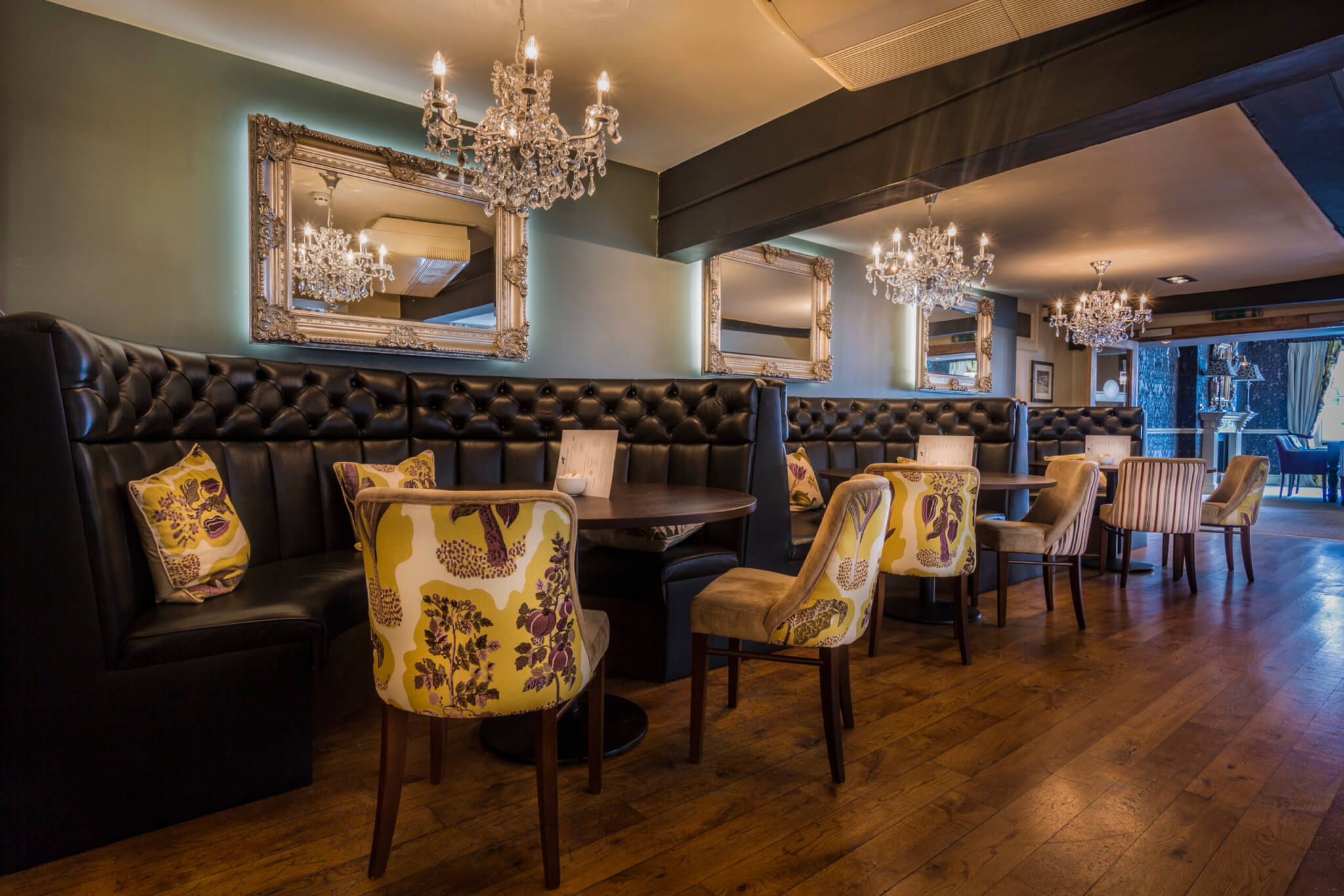 The Golden Lion Hotel St. Ives Private Booths scaled